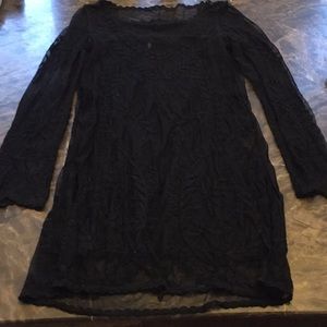 Black lace dress | H&M